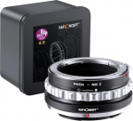 K&F CONCEPT objektiivi adapter PK/DA-NIK Z manuaalne fookus, mis &uuml;hildub Pentax K Mount (PK/DA) DSLR objektiivi ja Nikon Z Mount kaamera korpuse vahel.