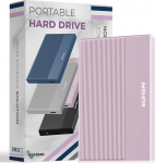 SUHSAI v&auml;line k&otilde;vaketas 1TB v&auml;line k&otilde;vaketas varukoopia USB 3.0 kiire andmeedastus k&otilde;vaketas, mis &uuml;hildub Mac s&uuml;learvuti lauaarvuti m&auml;ngukonsooliga - roosa