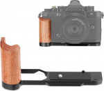 LEFTFOTO Z f puidust k&auml;epide L Mount Nikon ZF kaamerale koos integreeritud aluse kiirlahutusplaadiga Arca jaoks, kiire p&ouml;&ouml;rdumine kardaani / statiivi / k&auml;e pildistamiseks (must)