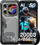 Blackview XPLORE 1 5G V&auml;limaa mobiiltelefon AI nutitelefon Android 15, 36GB + 256GB/2TB AI mobiiltelefon, 6,78-tolline FHD + ehitusplatsil kasutatav mobiiltelefon, 64MP + 50MP, 20000mAh, 4G + 5G V&auml;limaa nutitelefon