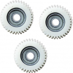 Modulritzel, Motorritzel, Motorritzel 3-teilig, 36 Z&auml;hne, Fahrradmotor-Reparaturzahnrad, Planetengetriebe mit Nylonz&auml;hnen, geeignet for Bafang-Motor