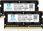 Motoeagle 16GB DDR3 SODIMM DDR3L-1600 2x8GB RAM PC3L-12800S 8GB 2Rx8 PC3 12800 DDR3 1600MHz CL11 204-Pin Non-ECC s&uuml;learvuti m&auml;lu