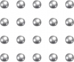 hankekaart G200 Precision G200 Roostevabast terasest laagrikuulid 3 mm Pakend 1500-st