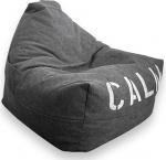Aiire Bean Bag elutuppa, kaasaegse disainiga Bean Bag koos t&auml;idisega teismeliste tuppa, Bean Bag Gamerile, Bean Bags lastele v&otilde;i p&otilde;randapadjale, tumehall