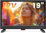 TV 19-tolline, v&auml;ike IPS t&auml;is 1080p teler, sisseehitatud digitaalne tuuner T2, HDMI, USB sisend, vahelduvvoolu/12 V autokaablid elamute magamistubadesse