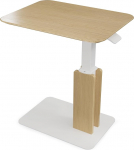 ETHU Reguleeritava k&otilde;rgusega k&uuml;ljelaud, 38-57 cm, gaasit&otilde;stemehhanism 15 kg kandev&otilde;imega, 48 x 36 cm, v&auml;ike laud tatamile, elutuppa ja &ouml;&ouml;kapile, tammepuust