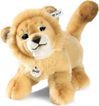 Steiff pehme m&auml;nguasi Leo Baby Floppy Lion, armas plastmassist silmadega pehme m&auml;nguasi, lastele, poistele ja t&uuml;drukutele, pluusi m&auml;nguasi 28 cm, beež, 065651
