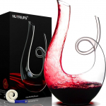 NUTRIUPS Swan Wine Decanter Red Wine Decanter Crystal Glass Lead Free Drip Free Handmade
