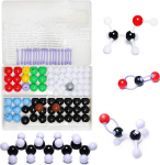 LINKTOR Chemistry Molecular Model Kit Student or Teacher Set for Organic and Inorganic Chemistry Learning, Motivate Enthusiasm to Learn and Increase Space Imagination (190 Pieces)