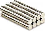 100 tk 8x3 mm neod&uuml;&uuml;m magnetid N52 | k&uuml;lmkapimagnet Pinnalaud magnet P&uuml;simagnet Tahvli magnet K&auml;sit&ouml;&ouml; magnet | V&auml;ike planeerimise ja teadetetahvli magnetid | V&auml;ike planeerimise ja teadetetahvli magnetid