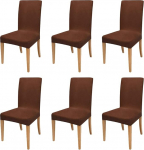 Sunnykud Universal Stretch Chair Covers Set of 4 / 6 Elastic Modern Protector Chair Cover Stretch Chair Cover Bi-Elastic Fit