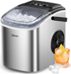 Silonn j&auml;&auml;kuubikute masin, 9 kuubikut valmis 6 minutiga, 12 kg 24 tunniga, isepuhastuv, v&auml;ikesed j&auml;&auml;kuubikud, 2 j&auml;&auml;kuubiku suurust, k&ouml;&ouml;ki, kontorisse, baari, peole, roostevabast terasest