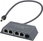 4-portiline Ethernet adapter Starlink Gen 3 / Starlink Mini Multi-Port Ethernet adapter juhtmega v&auml;lisv&otilde;rgu jaoks