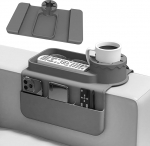 Diivanijookide hoidja Silikoonist libisemisvastane kahe k&uuml;ljetaskuga Hall Anti-Riiskamisvastane diivanivarre joogihoidja Suur ladustamisv&otilde;ime diivanivarre kandik tassi telefoni tahvelarvuti jaoks