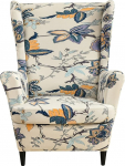 CRFATOP 2 tk Stretch Wing Chair Cover tr&uuml;kitud Spandex kangas elastse alusega elutuba magamistuba Wingback tool (20)