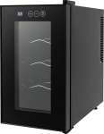 55 W 220-240 V elektriline veinik&uuml;lmik, 23 L, vabalt seisev jookide veinijahuti 8-18&deg;C 8 pudelile, minijookide k&uuml;lmik, seisev k&uuml;lmik