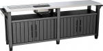 Keter BBQ Beistelltisch Unity Chef, Schwarz