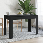 S&ouml;&ouml;gilaud must 120 x 60 x 76 cm Puidust materjalist s&ouml;&ouml;gilaud s&ouml;&ouml;gitoa ja k&ouml;&ouml;gi s&ouml;&ouml;gilaud s&ouml;&ouml;gitoa ja k&ouml;&ouml;gi jaoks