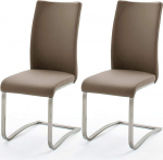 m&ouml;belando Muvo II s&ouml;&ouml;gitoatool 2 tk Cappuccino 43 x 103 x 52 cm (B x K x S)