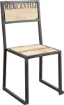 MASSIVMOEBEL24.DE Mango tool 45 x 46 x 92 cm Looduslik tr&uuml;kitud Factory #109