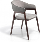 Angel Cerd&aacute; s&ouml;&ouml;gitoatool, polsterdatud halli kangaga ja mink kunstnahaga, p&auml;hklipuidust k&auml;etoed ja jalad - mugavus ja elegantsus elutuppa ja s&ouml;&ouml;gituppa - 55 x 58 x 79 cm.