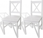 Anself S&ouml;&ouml;gitooligrupp massiivne m&auml;nd 2-st komplektist valge