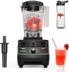 BioloMix k&otilde;rgtehnoloogiline blender 2200 W, isepuhastuv funktsioon, 2 l mahuti ja 600 ml reisimikser - BPA-vaba smuuti mikser