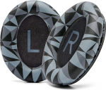 WC PadZ QC45 - k&otilde;rvapadjad Bose QuietComfort 45 / QuietComfort Se/QuietComfort Wireless jaoks Wicked Cushions | Extra paksud padjad | Premium Durable Stitching | Geo Grey