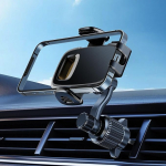 PANPHEN 360 Spinning Car Outlet Universaalne mobiiltelefoni hoidja auto k&auml;ed-vabad telefoni hoidja iPhone 16 Pro Max 15 14 13 Samsung Google K&otilde;ik telefonid