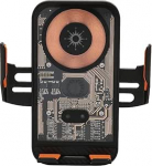 Juhtmevaba autolaadija, nutikas sensoriga telefonihoidja paigaldus, 360&deg; p&ouml;&ouml;ramine, automaatne klamberauto laadur 4,7 kuni 7-tollise telefoni jaoks (C10)