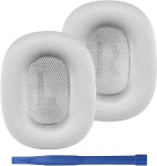 Adhiper asendusk&otilde;rvapadjad AirPods Max k&otilde;rvaklappidele, hingav v&otilde;rkkangas ja pehmem m&auml;luvaht k&otilde;rvapadjad, vastupidavad ja mugavad - h&otilde;bedane