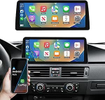 Road Top 12,3-tolline traadita autoraadio Carplay Android auto puuteekraan BMW 3 seeria E90/E91/E92/E93 2008-2013 aasta CIC s&uuml;steemiga, tugi Mirrorlink navigatsioonile
