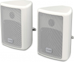 Audibax P&iacute;colo PR-41W Pareja Altavoces Estanter&iacute;a HiFi y Sonorizaci&oacute;n 75 W Soporte Pared Incluido Blanco
