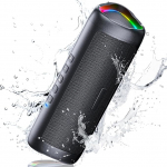 UOHHBOE Bluetooth-k&otilde;lar 30 W kaasaskantav muusikakast Bluetooth 5.3 koos TWS Stereo RGB tuled 24 tundi t&ouml;&ouml;aega 30 meetri kaugusele k&auml;ed-vabad funktsioon IPX5 veekindel