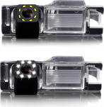 Dynavsal 8LED Night Visions 170&deg; laia nurga HD veekindel tagantvaate kaamera Aifa Romeo 159/156 Benzina/156 TD.ID./156.M.Y./166 Bz-Ds/GT/Brera Coup/ Nuovo Spider/Giulietta 940/MiTo AR Furiosa jaoks