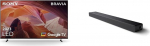 Sony BRAVIA KD-85X80L LED 4K HDR Google TV HT-A3000 3.1-kanaliline Dolby Atmos helibaar, must