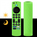 Silikon-Schutzh&uuml;lle f&uuml;r Fernbedienung (leuchtet im Dunkeln) f&uuml;r 4K Max (2. Generation), Insignia/Pioneer/Omni (QLED) Serie mit Umh&auml;ngeband