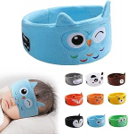 Traadita magamisk&otilde;rvaklapid, Cartoon k&otilde;rvaklapid lastele, Bluetooth V5.0, ultra &otilde;huke k&otilde;lar, reguleeritav helitugevus, HiFi Stereo elastse peapaela jaoks, kingitus lastele