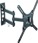 proht Articulated TV Wall Mount TV Stand (05416) Full Motion for Most 23"-55" 3D LED, LCD TV ja 15&deg;~-15&deg; kallutatav; + 90&deg;~-90&deg; p&ouml;&ouml;ratav, VESA kuni 400 x 400, Maksimaalne kandev&otilde;ime kg