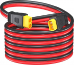 XT60 pikenduskaabel koos pistikutega: 12AWG XT60 pikendusmees ja -naine &uuml;hildub p&auml;ikesegeneraatori RC-akudega p&auml;ikesepaneeliga (3 meetrit)