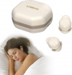 LOBKIN Sleep Headphones Sleep Earplugs for Side Sleepers, Mini In-Ear Headphones for Sleeping Bluetooth, Wireless Waterproof Invisible Headphones for Sleep, Sports, Yoga and Travel