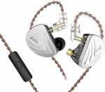 keephifi KZ AS16 KZ In-Ear Monitoring 8BA IEM, In-Ear Gaming k&otilde;rvaklapid, KZ IEM k&otilde;rvaklapid Balanced Anchor Driver, k&otilde;rvaklapid juhtmega k&otilde;rvaklappidega (must, mikrofoniga)