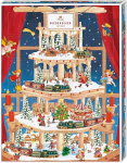 Niederegger advendikalender, talvine klassika, kaasaegne disain, t&auml;idetud Niedereggeri martsipaniga, 1 pakend (300 g)