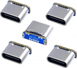 CY Connector 5 t&uuml;kki / palju DIY jootet&uuml;&uuml;pi C-t&uuml;&uuml;pi naissoost pistiku asendamine MiNIn-USB 5Pin naissoost SMT-t&uuml;&uuml;pi DC 5V toite jaoks