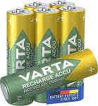 Varta Recharge Accu ringlussev&otilde;etud, kasutusvalmis, eellaetud aku