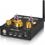 Douk Audio P1 Bluetooth 5.0 HiFi v&otilde;imendi GE5654 toru eelv&otilde;imendi Valve toru eelv&otilde;imendi Valve k&otilde;rvaklappide v&otilde;imendi Traadita vastuv&otilde;tja Audio dekooder USB DAC APTX-HD [Upgrade]