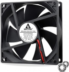 GDSTIME 12 V Computer Fan 92 mm 92 x 25 mm PC Fan Dual Ball Bearing 92 mm Case Fan 12 V DC Brushless Cooling Fan 2500 rpm for DIY Fan Replacement Ventilation Exhaust