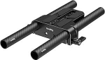 SMALLRIG Camera Base Plate Kit koos 15mm LWS Rod Rail klambriga 15mm Carbon Fiber Poles for Sony A6500 A6600 A6300 for Canon R5 R6 for Sony A7SIII / A7III - 5609