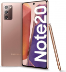 Samsung galaxy note20 pruun