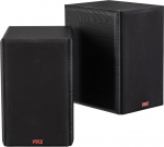 Pyle 5,25" raamaturiiuli k&otilde;larid, paar juhtmega raamaturiiuli k&otilde;larid koos seinakinnitustega, 2 Way HiFi koduteater koos paberkoonuse pehme kuppel-tweeteriga, kompaktne disain, 11,5 x 7,5 x